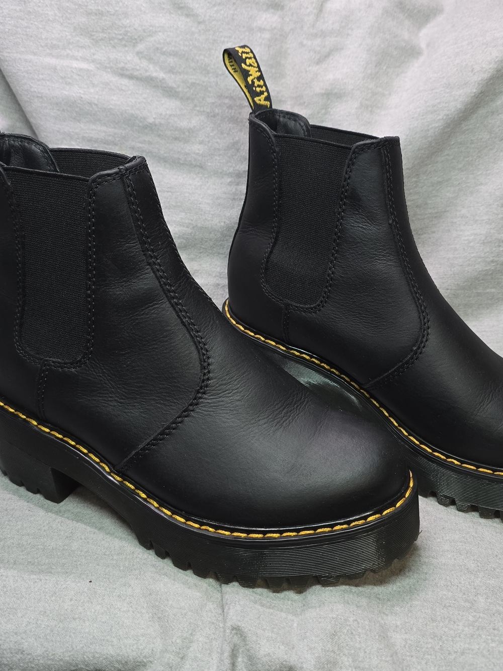 Dr. Martens Rometty Platform Chelsea Boots-Black